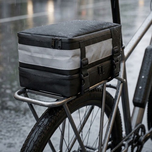 Bicycle rear tail - rear, bag