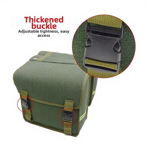 Canvas pannier bag for - bag,