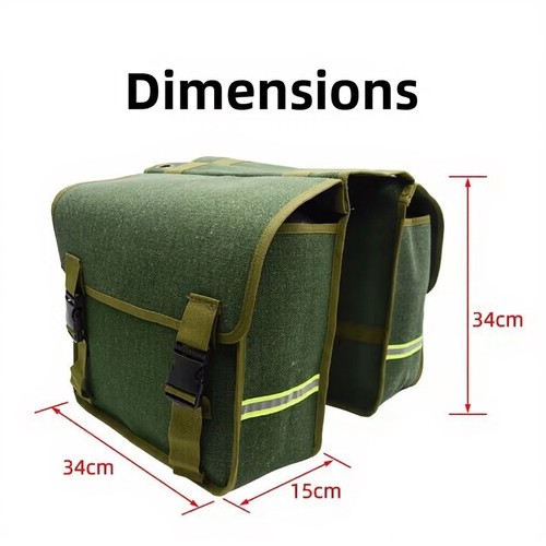 Canvas pannier bag for - canvas,